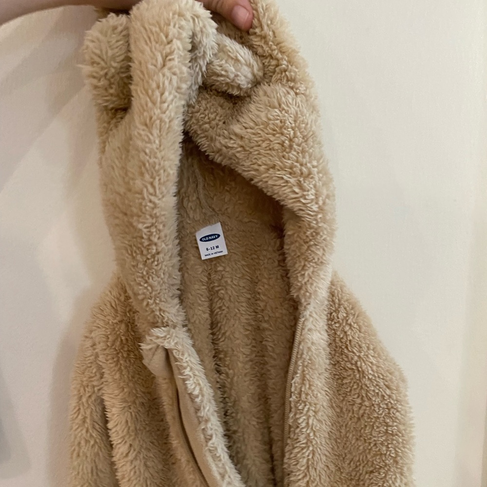 Old Navy bear bunting